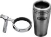 Kuryakyn Motorcycle Handlebar Accessory: 12 fl oz Stainless Steel Mug