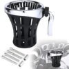 AILMOTO Motorcycle Handlebar Drink Cup Holder, 142 MM