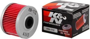 K&N Motorcycle Oil Filter: High Performance, KN-112