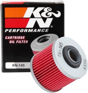 K&N Motorcycle Oil Filter, High Performance, KN-145