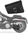Nomad USA Motorcycle Swing Arm Bag Black Synthetic Leather