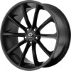 Lorenzo MR122 Wheel With Satin Black Finish