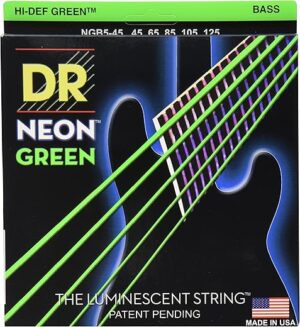 DR Strings Neon Bass Guitar Strings (NGB5-45)