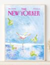 New Yorker Magazine Print, Wall Art Print
