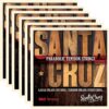 SANTA CRUZ Parabolic Tension Acoustic Guitar Strings Bundle