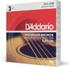 D’Addario Phosphor Bronze Acoustic Guitar Strings EJ17-3D