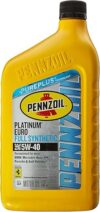 Pennzoil Platinum Euro Full Synthetic 5W-40 Oil