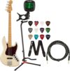 Fender Player Plus 4-String Jazz Bass Guitar Bundle