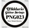 D’Addario PNG023 Pure Nickel Electric Guitar String