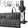 RHM Podcast Equipment Bundle: DJ Mixer & Mic