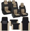 BDK PolyPro Beige Car Seat Covers Set