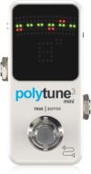 TC Electronic Polytune 3 Mini Polyphonic Tuner, White