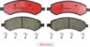 Brembo Premium Ceramic Front Disc Brake Pad P18013N