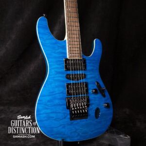 Ibanez Prestige S6570Q Electric Guitar (Natural Blue)