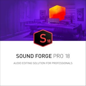 SOUND FORGE Pro 18 Audio Editor For Windows