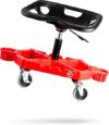 Adam’s Polishes Pro Rolling Stool, Adjustable Car Detailing Chair