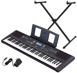 YAMAHA PSR-EW310 76-Key Portable Keyboard Bundle