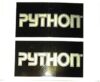 Directed Electronics Python Security System Warning Stickers