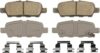 Wagner Brake QC1393 Ceramic Disc Brake Pad Set