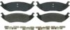 Wagner QuickStop ZX967A Rear Brake Pad Set