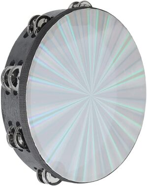 Musfunny Radiant 10 Inch 2-Row Jingles Tambourine