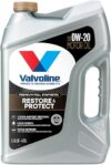 Valvoline Restore & Protect Synthetic Motor Oil 0W-20