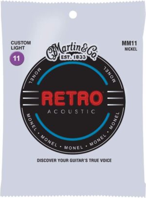MARTIN Retro Acoustic Guitar Strings MM11