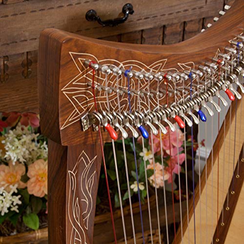 Roosebeck 22-String Heather Harp With Chelby Levers - Image 3
