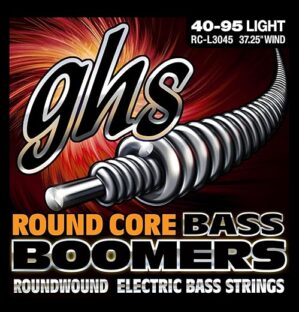 GHS Strings Round Core Bass Boomers, Light Gauge RC-L3045