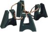 Latin Percussion Rubber Conga Feet, Black, LP637