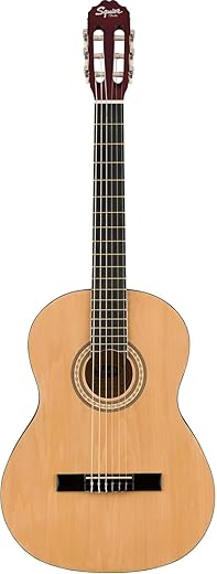 Fender SA-150N Classical Acoustic Guitar, Natural