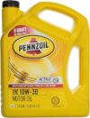 Pennzoil SAE 10W-30 Motor Oil, 5 Quart Jug