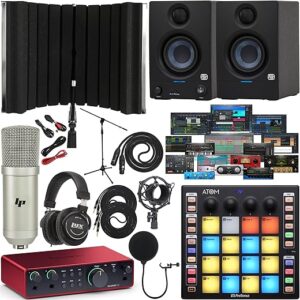 Focusrite Scarlett 2i2 USB Audio Interface Bundle