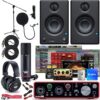 Focusrite Scarlett 2i2 USB Studio Bundle With Monitors