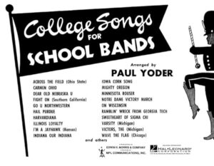 School Bands College Songs - Tenor Saxophone
