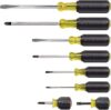 Klein Tools Screwdriver Set, 8-Piece, Non-Slip Cushion
