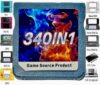 Game Source SDHC 340 In 1 All In One Game Card Plug And Play Cartridge Compatible With DS DSI 2DS 3DS DSIXL New 2DSXL New 3DSXL