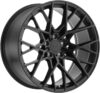 TSW Sebring 17×8 5×114.3 +40mm Matte Black Rim
