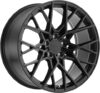 TSW Sebring Matte Black Wheel, 18 x 8.5