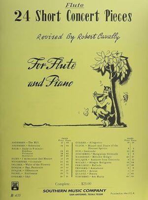 Short Concert Pieces for Flute & Piano
