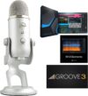 Blue Silver Multi-Pattern USB Microphone Bundle