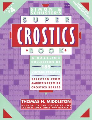 Simon & Schuster’s Super Crostics Book, Series No. 4