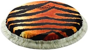 Remo Skyndeep Bongo Head With Tiger Stripe