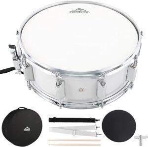 EASTROCK Snare Drum 14X5.5 Inches With Accessories