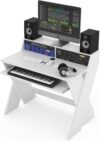 Glorious Sound Desk Compact Studio Workstation (White)