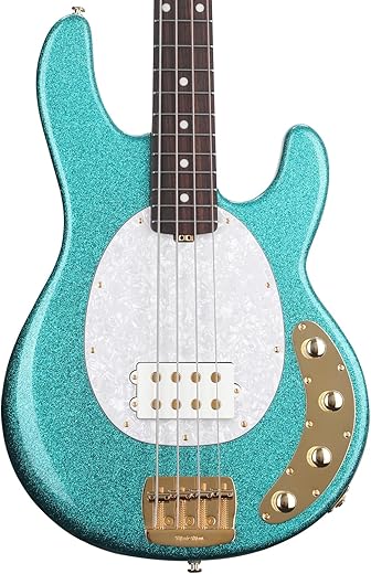Ernie Ball Music Man Special Bass Guitar - Ocean Sparkle