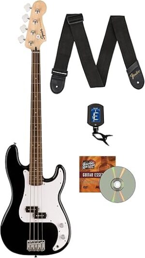 Fender Squier Sonic Precision Bass Guitar Bundle
