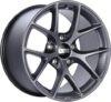 BBS SR Satin Grey Wheel, 18×8″/5x130mm