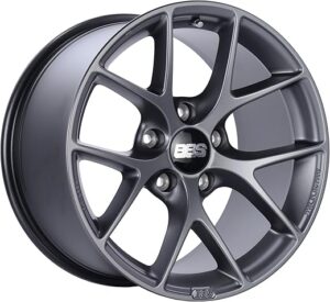 BBS SR Satin Grey Wheel, 18x8"/5x130mm