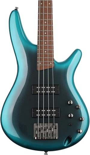 Ibanez SR300E Bass Guitar – Cerulean Aura Burst
